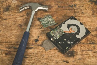 This is the best way to destroy an old hard drive
