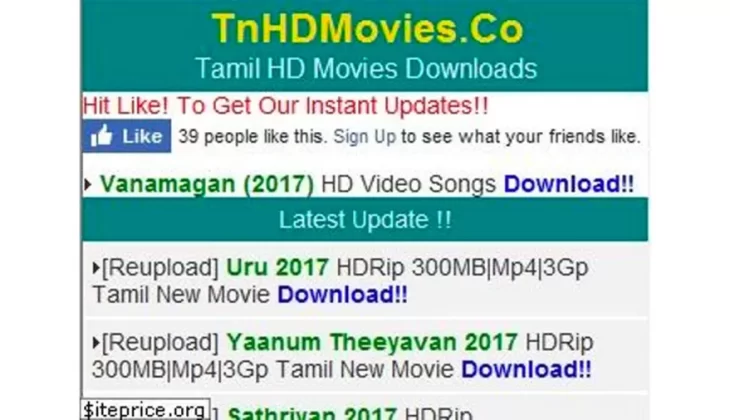 TnHdMovies 2022 – Download Tamil HD Movies