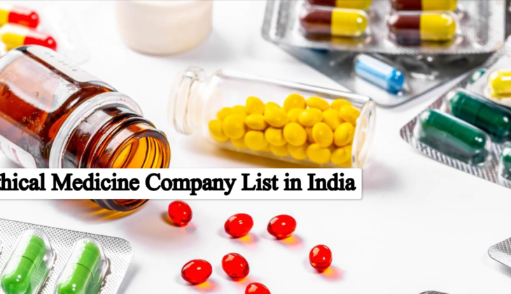 Ethical Medicine Company List in India